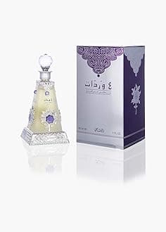 Arba Wardat - Alcohol Free Arabic Perfume Oil Fragrance For Men & Women (Unisex), 30 Millitres