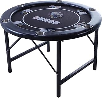 Riverboat Pro P6 Tournament Poker Table in Suited Speed Cloth (122 x 122cm)