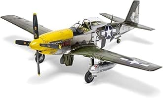 Airfix A05138 North American P51-D Mustang (Filletless Tails), Assorted