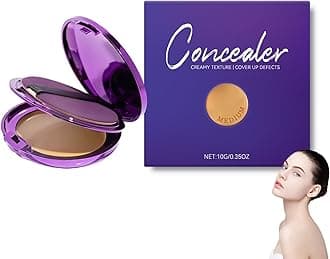 Evanesce Soft Matte Cream Concealer, Matte Concealer for Face & Body, Natural Color Full Coverage Waterproof Hydrating Long-Lasting Concealers for All Skin (Natural)