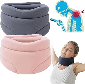 Vitavix Neck Support for Snoring, Cervicorrect Neck Brace by Healthy Lab Co, Neck Brace for Neck Pain and Support (2PCS,B)