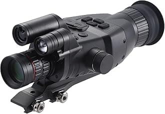Night Vision Scope, Scopes Built-in Rangefinder, 21x Scope HD 1080P for Total Darkness Hunting, 850nm Day/Night Monocular Goggles with Camera&Video