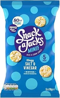 Snack A Jacks Salt&Vinegar 5 x 19g