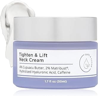 BKXNeck Cream, Advanced Anti-aging Cream, Skin Care Moisturizer Face Cream, Hydrating Neck Cream for Fine lines, Loose & Sagging Skin On Face, Neck