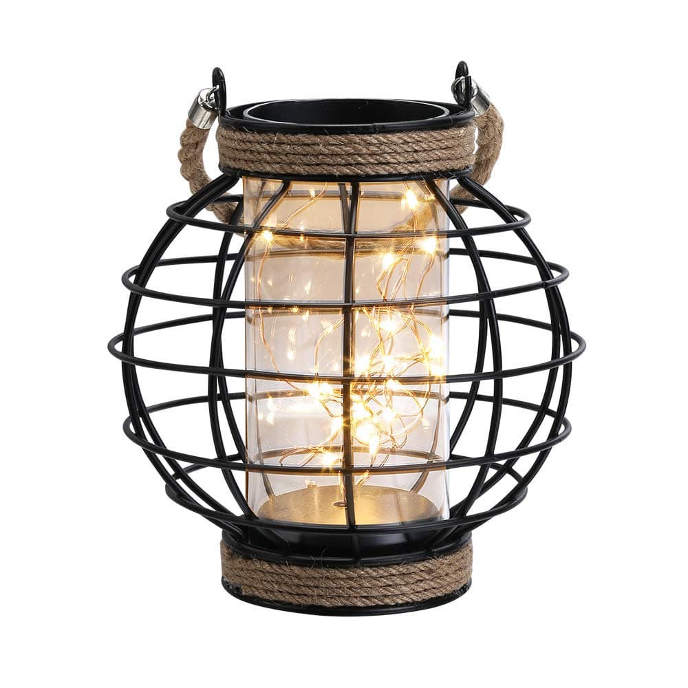 Metal Cage LED Lantern
