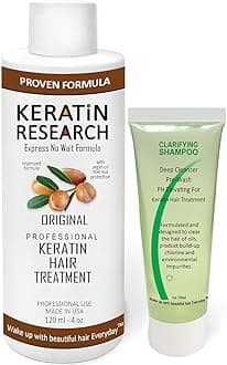 – Complex Brazilian Kit Keratin Hair Blowout Treatment Professional Results Get Straightens Smooth Frizz Free Hair instantly With Argan Oil FORMALDEHYDE-FREE Keratin at Home 3-6 months