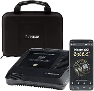 OSAT Iridium GO! exec Satellite WiFi Hotspot Terminal With Protective Carry Case - Voice, Messaging & Data, Tracking Tracker & GPS Smart Device