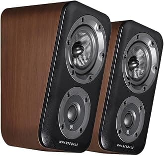 Wharfedale D300 3D Walnut Surround Speakers (Pair)