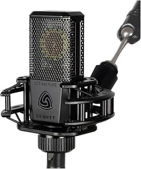 - LCT 440 Pure Single-Pattern 1" XLR Unidirectional Large Diaphragm Studio Condenser Microphone (Black)