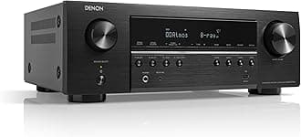 Denon AVR-S770H 8K AV Receiver, 7.2ch Home Cinema Amplifier, Dolby Atmos, DTS:X, Dolby Surround Sound, Alexa Compatible, Bluetooth, AirPlay 2 and HEOS Built-in Multiroom Audio