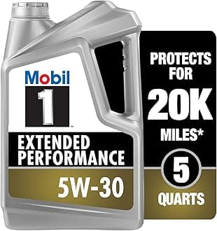 1 (120766) Extended Performance 5W-30 Motor Oil For Car - 5 Quart