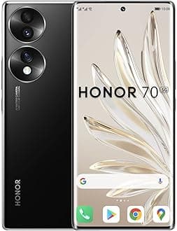 HONOR 70 Mobile Phone 5G SIM Free Unlocked 8+128GB Smartphone with 54 MP Triple Rear Camera, 120Hz 6.67 Inch OLED Curved Screen, Android 12, 4800mAh (Renewed)