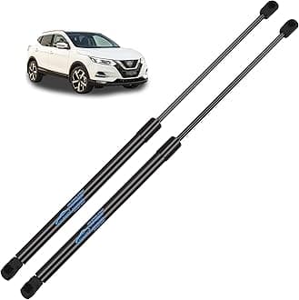 – 2Pcs Boot Struts for Qashqai MK II All Engine SUV 2013-2018 Rear Tailgate Boot Gas Struts Lift Support System Gas Strut Heavy Duty Car Gas Struts Rear Tailgate Boot Replace #904504EA1A