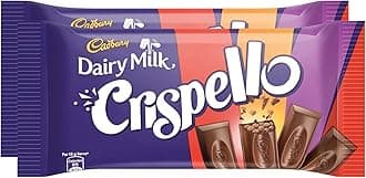 Cadbury Dairy Milk Crispello Chocolate Bar, 33 Gram (Pack Of 2) Promo Pack