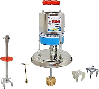 KIING Madhani Machine with 2 rods & 4 flowers 10 litre suitable for making butter milk/lassi/cream.