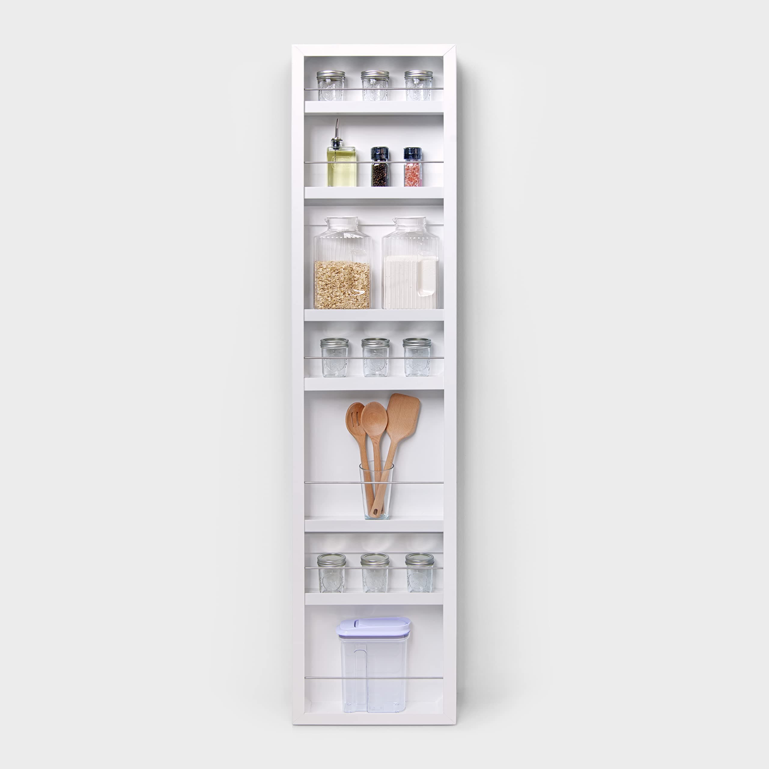 Concealed Storage Cabinet, MDF, White