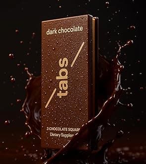 TABS Dark Chocolate For Men & Women I Chocolate Gift Box For Husband & wife I Valentine Gift Set For Boyfriend & Girlfriend I Best Gift Set For Birthday, Anniversary For boy & Girl (Tabs-Pk-01),180 G