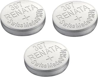 Renata Watch Battery Swiss Made Renata 397 or SR726SW Or AG2 1.5V Fast Ship (3 x 397 or SR 726 SW)