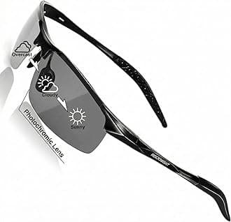 Driving HD Polarized UV400 Protection Ultra light Al-Mg Golf Fishing Outdoor Sunglasses