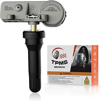 13581558 TPMS Sensor, 315MHZ Pre-Programmed Tire Pressure Sensors Fit for Chevy Cadillac Buick GMC Saturn Pontiac Regal Impala Silverado Yukon SRX, 13586335 13598771 1pcs