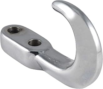 22420 Chrome Steel Tow Hook, 10,000 lbs Capacity