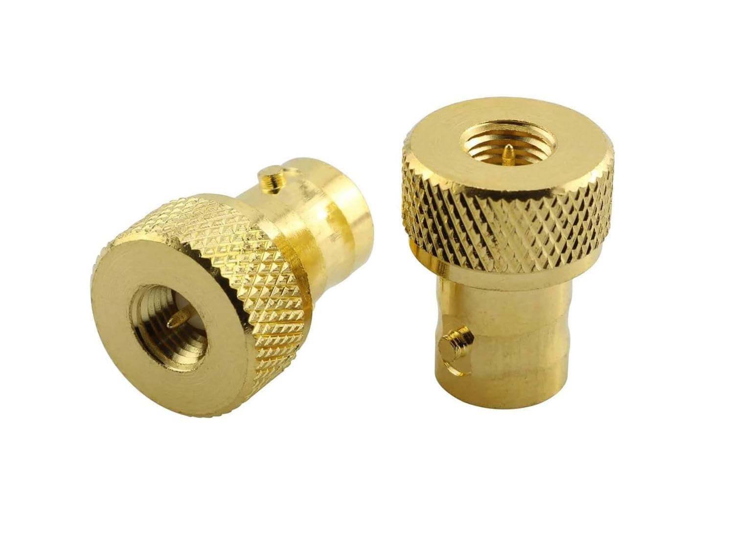 DHT Electronics DHT Electronics 2pcs RF coaxial coax adapter SMA male to BNC female goldplated