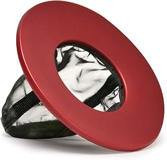 Brew Buddy Portable Pour Over, Reusable Fine Mesh Filter, Dishwasher Safe, Single Cup of Coffee or Tea at Any Strength, Ideal for Travel or Camping, 404.88 milliliters, Red