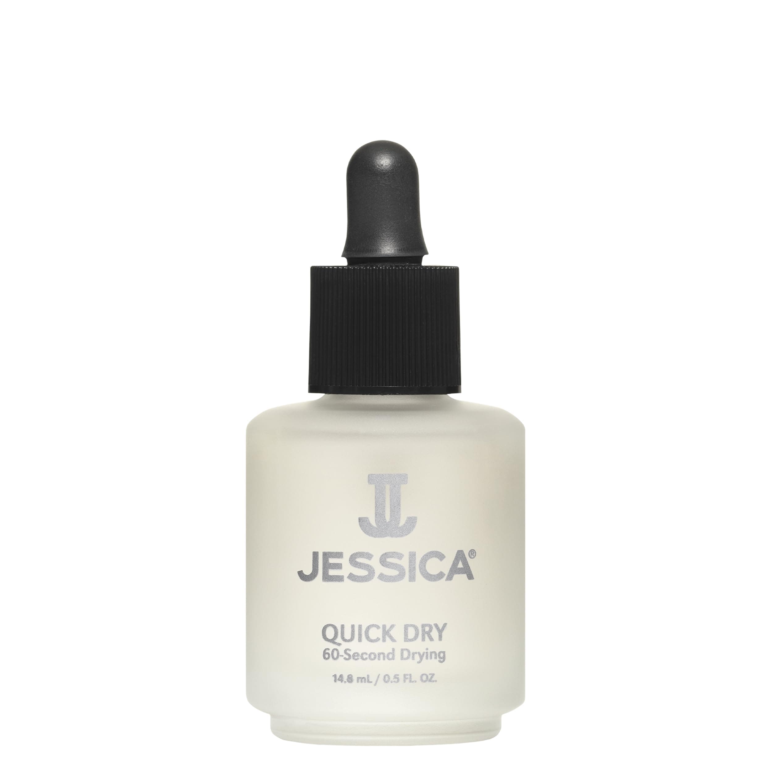 Quick Dry Nail Polish Drops, 60 Second Drying Time, Clear Top Coat, Protects From Scratching, Smudging, and Wrinkling, 14.8ml