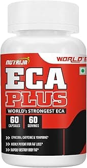 - ECA PLUS - Strongest ECA version of 10 Powerful Weight Loss Ingredients - 60 Servings