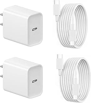 Fast Charging for iPhone 16 15 Charger,2Pack 20W PD Fast iPhone 16 15 Charger with USB C to USB C Charging Cable Cord 3FT for iPhone 16/16 Pro/16 Pro Max/15/15 Plus/15 Pro/15 Pro Max,iPad Pro/Air/Mini