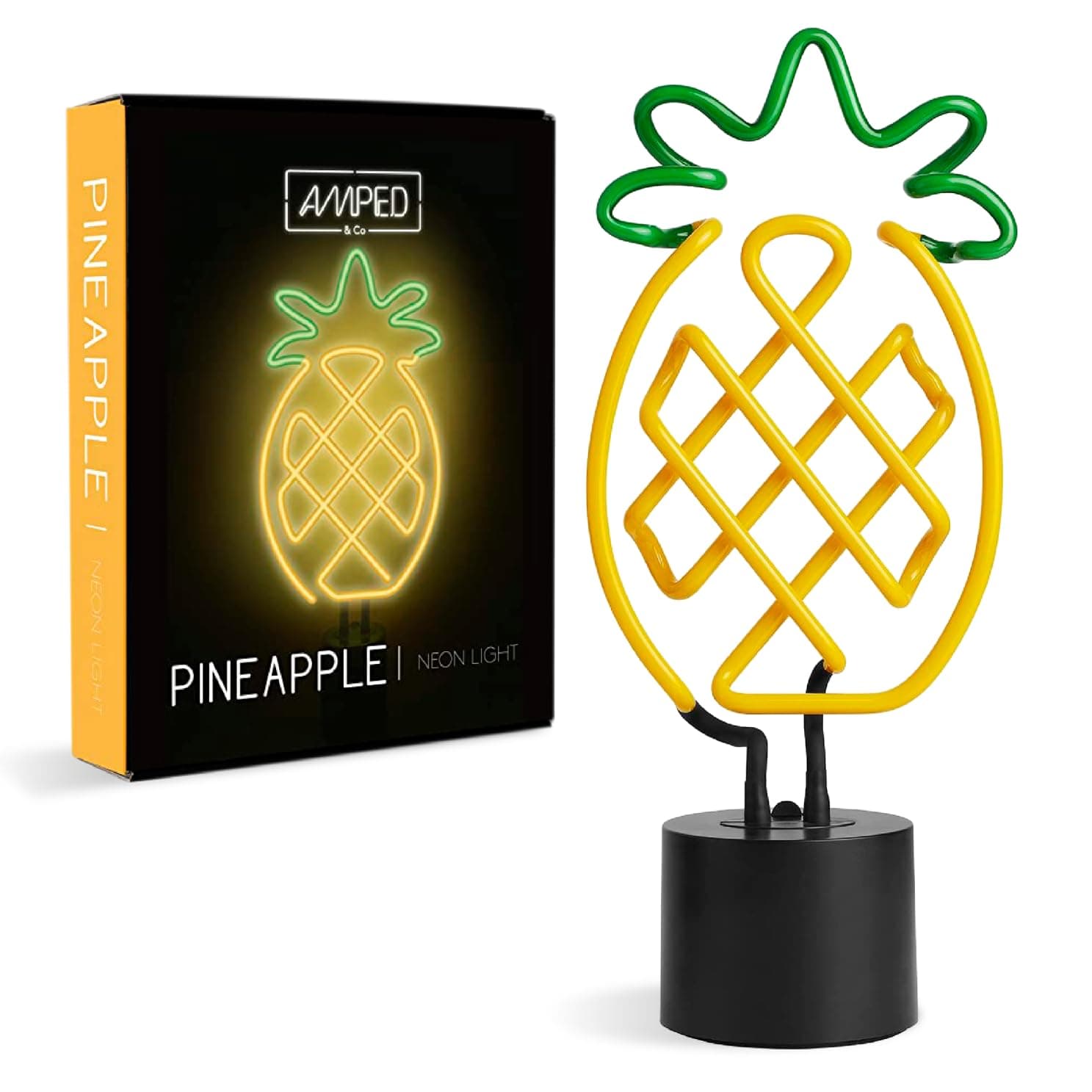 Pineapple Neon Desk Light