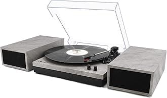 Turntable for vinyl with speakers