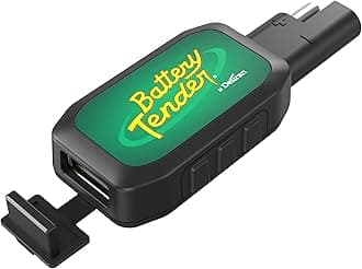 Quick Disconnect USB Charger Adapter - Easily Charge Mobile Devices with 12V Vehicle Battery on The Go - Perfect for Camping Our Outdoor Adventures - 081-0158