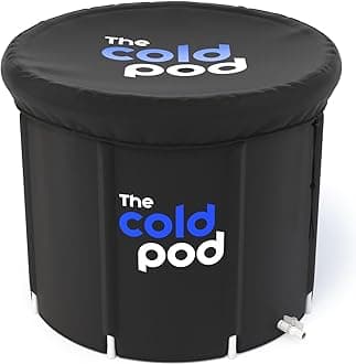 The Cold PodIce Bath Tub XL: 116 Gal Cold Plunge Tub Outdoor with Cover, Portable Ice Plunge Tub for Cold Dippers and Athletes