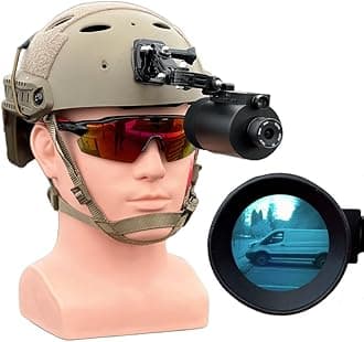 TakLite IRIS Digital Night Vision Monocular | 1X PVS-14 Style | 940nm IR Illuminator | 60° FOV | OLED Display | Head-Mounted or Handheld | Hunters & Outdoor Use