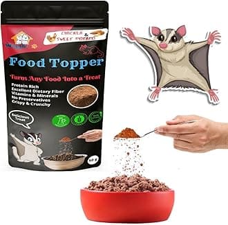 Magical Sugar Glider Food Topper || Joy of Best Taste || Chicken & Sweet Potato Flavour || Grain Free & Protein Rich || Excellent Dietry Fibre|| 50g (Chicken & Sweet Potato)