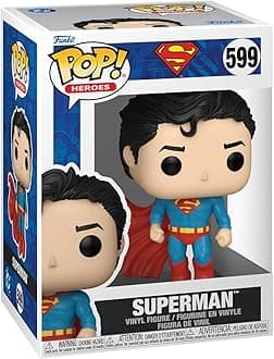 POP! Heroes: DC - Superman - Collectable Vinyl Figure - Gift Idea - Official Merchandise - Toys For Kids & Adults - Model Figure for Collectors and Display