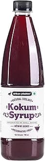 Urban Platter Kokum Syrup | 23.67 Fl Oz (700ml) | Refreshing Homemade Juice Drink | Maintains Healthy Weight | Improves Digestion with its Antioxidant Properties