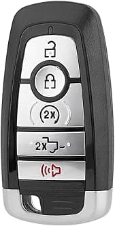 Smart Remote Key Fob Replacement for Ford F-Series Truck Ford F150 F-150 F250 F-250 F350 F-350 F450 2017 2018 2019 2020 2021 2022 Raptor Keyless Entry Remote M3N-A2C93142600 164-R8166