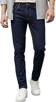 Urbano Fashion Men's Slim Fit Solid Jeans Stretchable