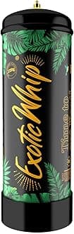 Exotic Whip 1350G Whipped Cream Charger - European Food Grade Nitrous Oxide Whip It for your universal Whipped Cream Dispenser – (1 Nitrous Oxide Tank)