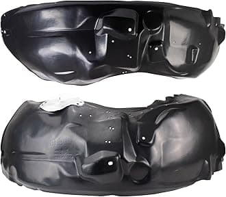 TRQ Front Inner Fender Liner Set Compatible with 2011 Ford F-150 FO1248138 FO1249155