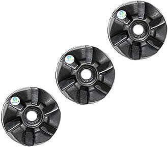 Rubber Mixer Grinder- Jar Coupler- for Panasonic- 3 UNIT'S Black