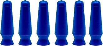 Scleral Cup Lens Inserter Pack of 6, Ventless Contacts Inserter Tool for Scleral Lenses, Hard Lenses & Prosthetic Eyes, Applies Contacts Safely, Comfortably & Hygienically