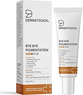 Bye Bye Pigmentation Cream | Anti Pigmentation Cream | For Women/Men with Niacinamide, B-White, Lime Pearl, OA Hidroxitirosol LD & Tyrostat | 30G