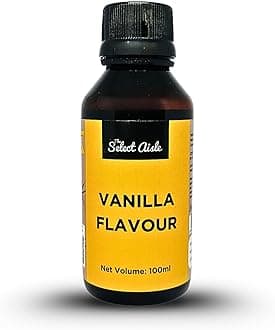 The Select Aisle Vanilla Flavour Essence 100ml | Baking Essence for Cakes, Cookies & Desserts | Flavouring Agent for Frosting, Ice Cream & Beverages