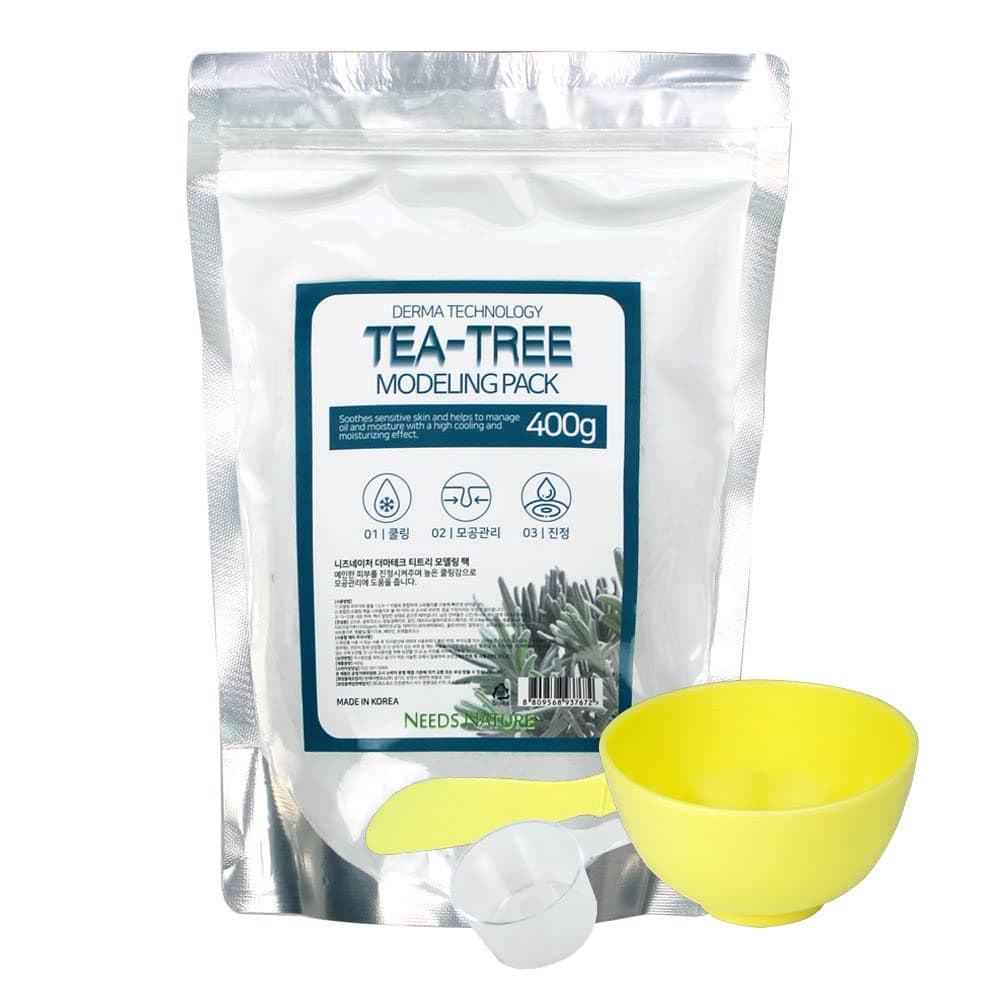 NEEDS NATURE Derma Tech Tea-tree Modeling Pack 400g