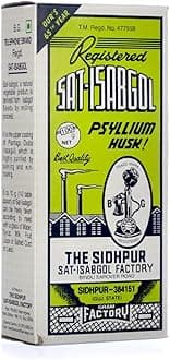 Telephone Brand Sat-Isabgol Psyllium Husk | Isabgol Husk | Sidhpur | A++ Grade, 100g (100g x 2 Pcs) Flake