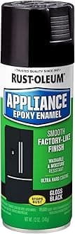7886830 Specialty Spray Paint Appliance Epoxy, 12 Ounce, Black