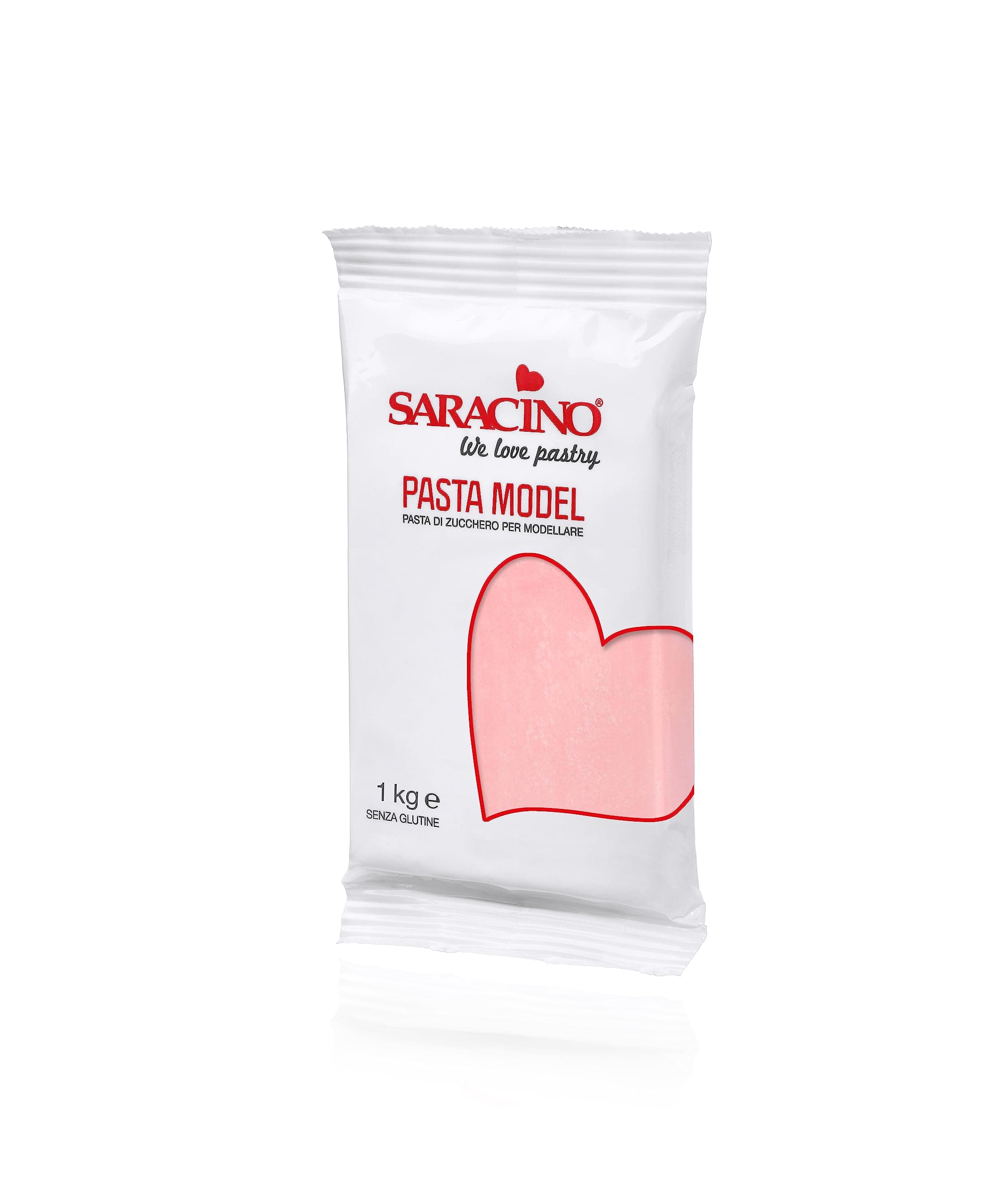 Saracino 1 kg Modelling Paste Pink